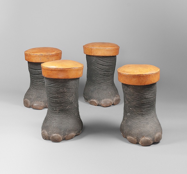 Tabourets pieds d'éléphants-4